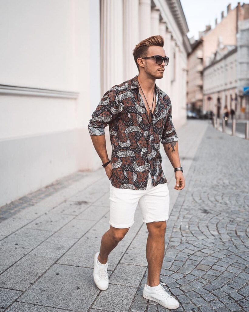 Roupa masculina com tenis branco cheap