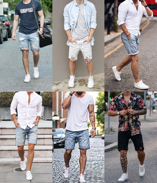 bermuda jeans masculina 