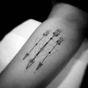 tatuagem de flecha