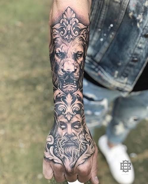 tatuagens orientais masculinas tatuagem tigre 