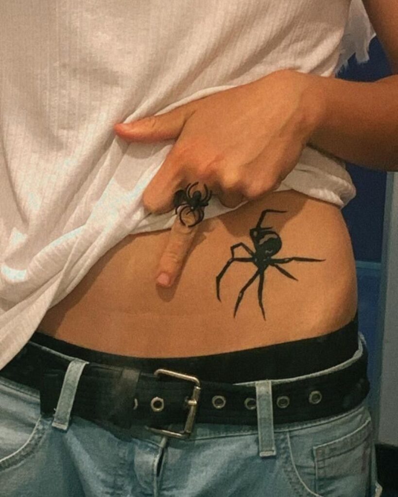 oq significa tatuagem de aranha