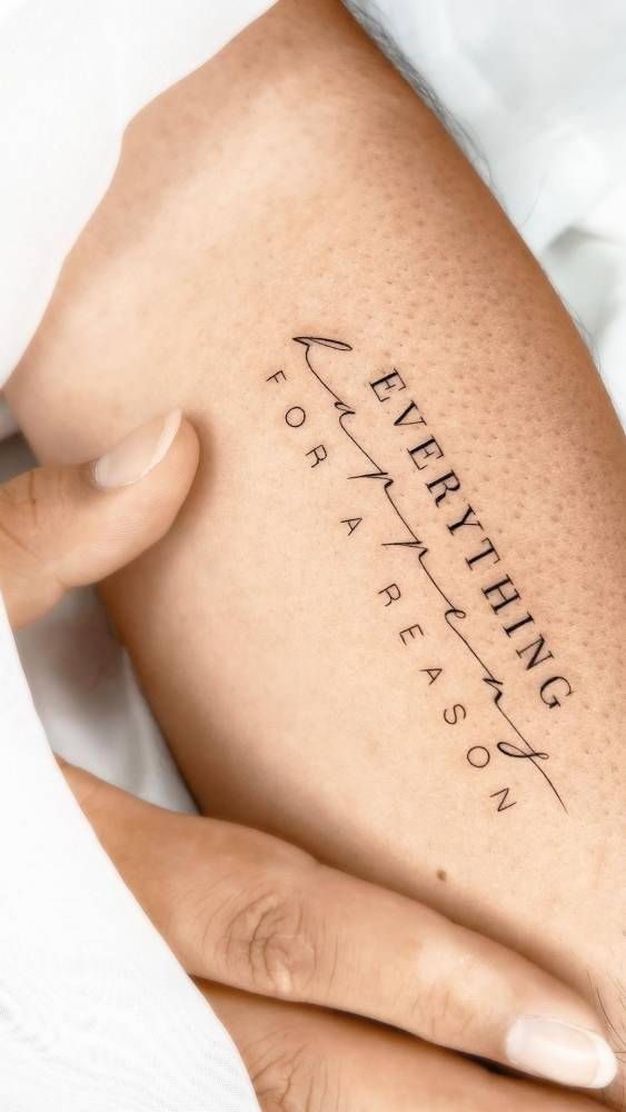 Inspire-se nessa tatuagem interativa e faça um frase que se