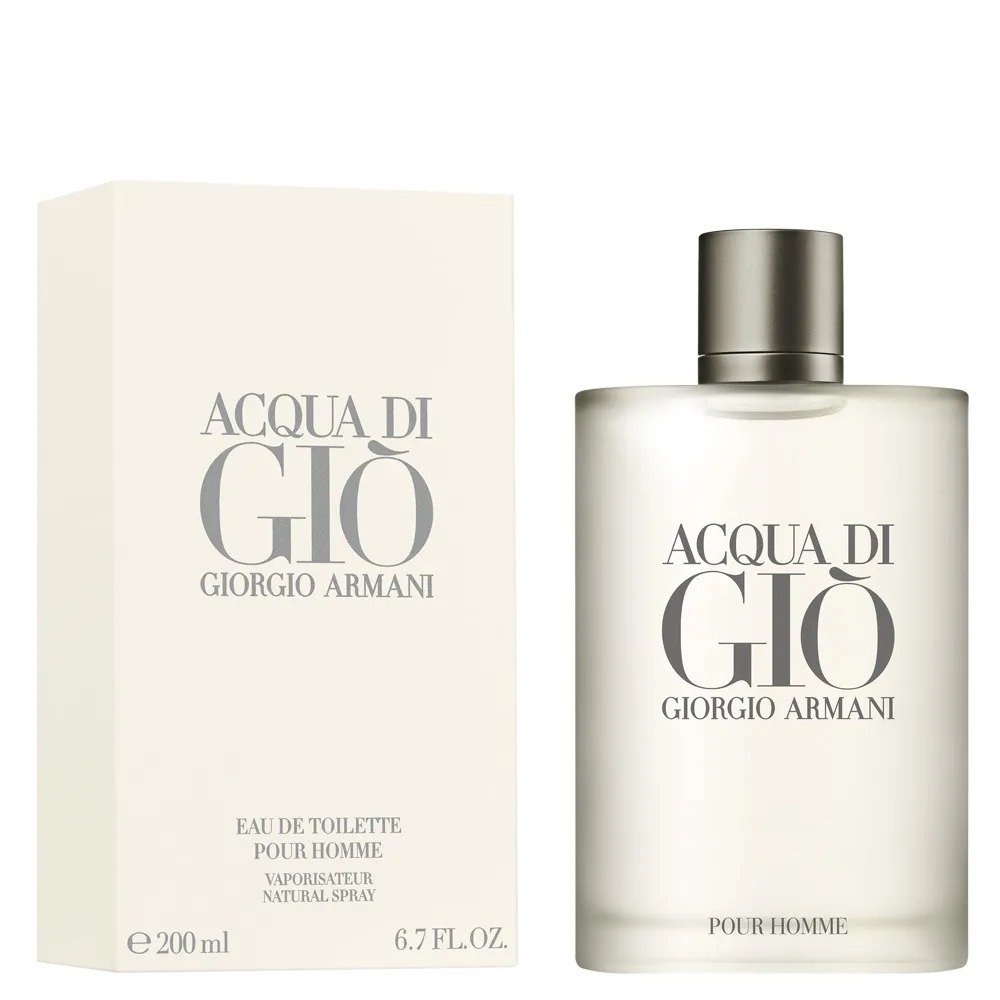 Acqua Di Gio Pour Homme Edt 200Ml, Giorgio Armani - melhores perfumes masculinos