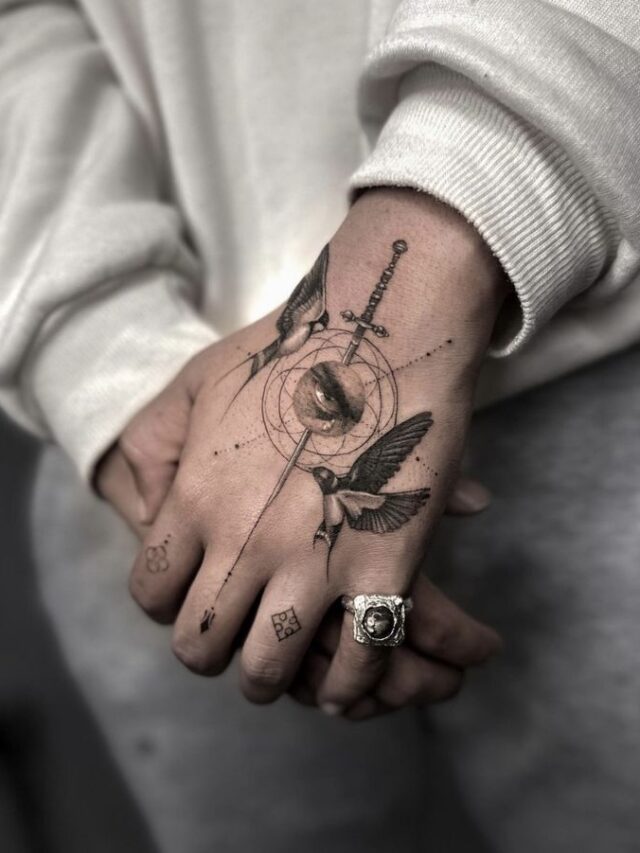 Tatuagem masculina na mão: Escolha a sua para tatuar